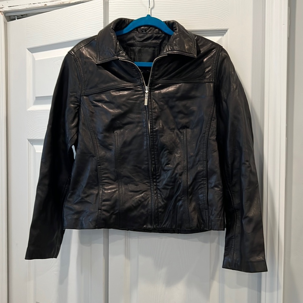 Avanti New York leather jacket